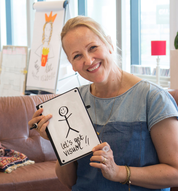 Willemien Brand - Visual Thinking & Zakelijk Tekenen | Scrum Event 2018